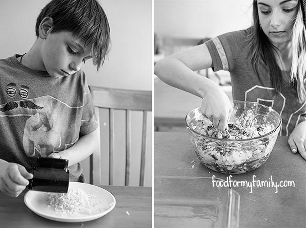 Spinach Ricotta Lasagna #recipe via FoodforMyFamily.com