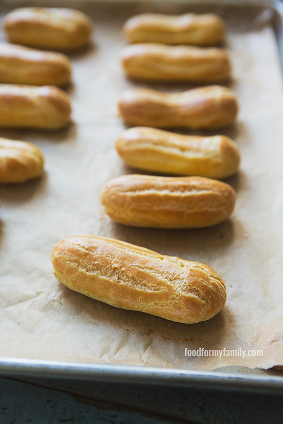 Lemon Meringue Éclairs #recipe via FoodforMyFamily.com